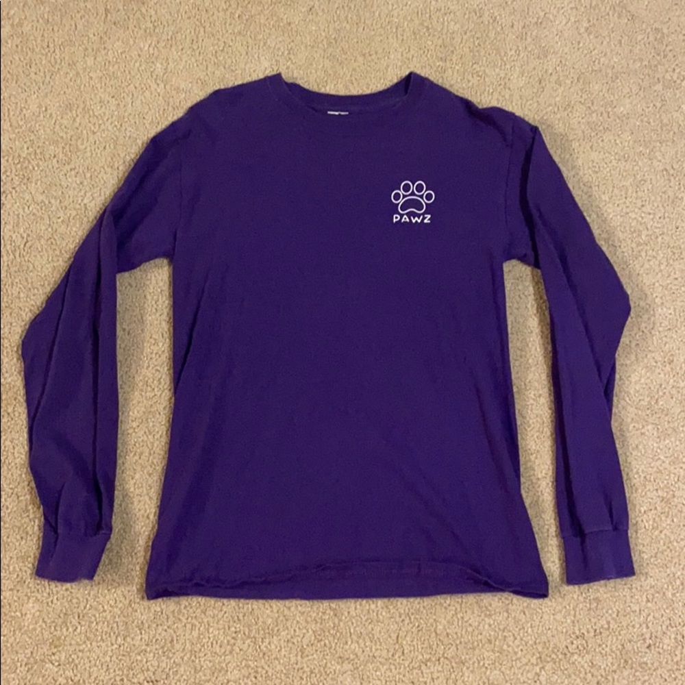 Purple pawz long sleeve